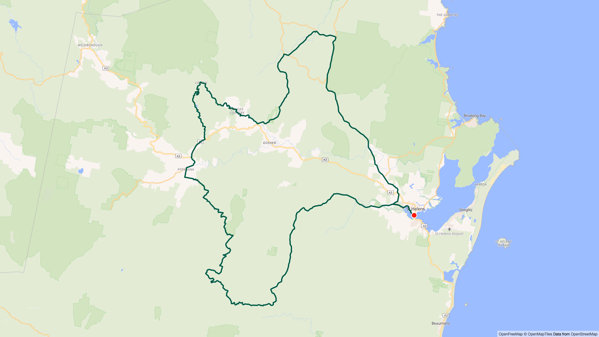 St Helens Gravel Western Loop